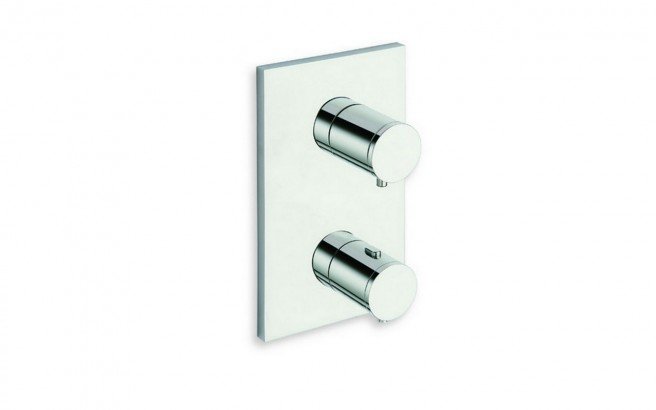 RD-752 High Throughput Thermostatic Valve with Built-In Diverter and 2 Outlets